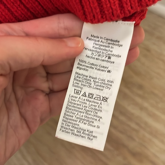 J. Crew cable knit cotton sweater - Picture 3 of 3